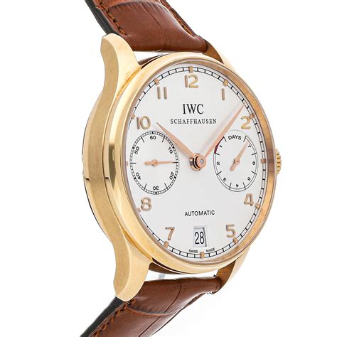 iwc portuguese 7|IWC portuguese pre owned.